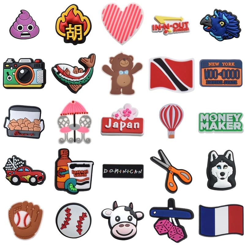 Girl Women Charm Gifts Shoes Accessories Para Pins Men Wholesale Bulk Decorations for Crocs Shoe Charms Set Jeans Kids Packs Boy
Girl Women Charm Gifts Shoes Accessories Para Pins Men Wholesale Bulk Decorations for Crocs Shoe Charms Set Jeans Kids Packs Boy