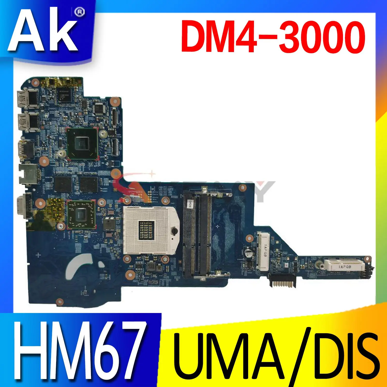 Материнская плата для ноутбука HP Pavilion dm4-3050us 669084-001 669085-001 HM67 DDR3 Встроенная Материнская плата
Материнская плата для ноутбука HP Pavilion dm4-3050us 669084-001 669085-001 HM67 DDR3 Встроенная Материнская плата