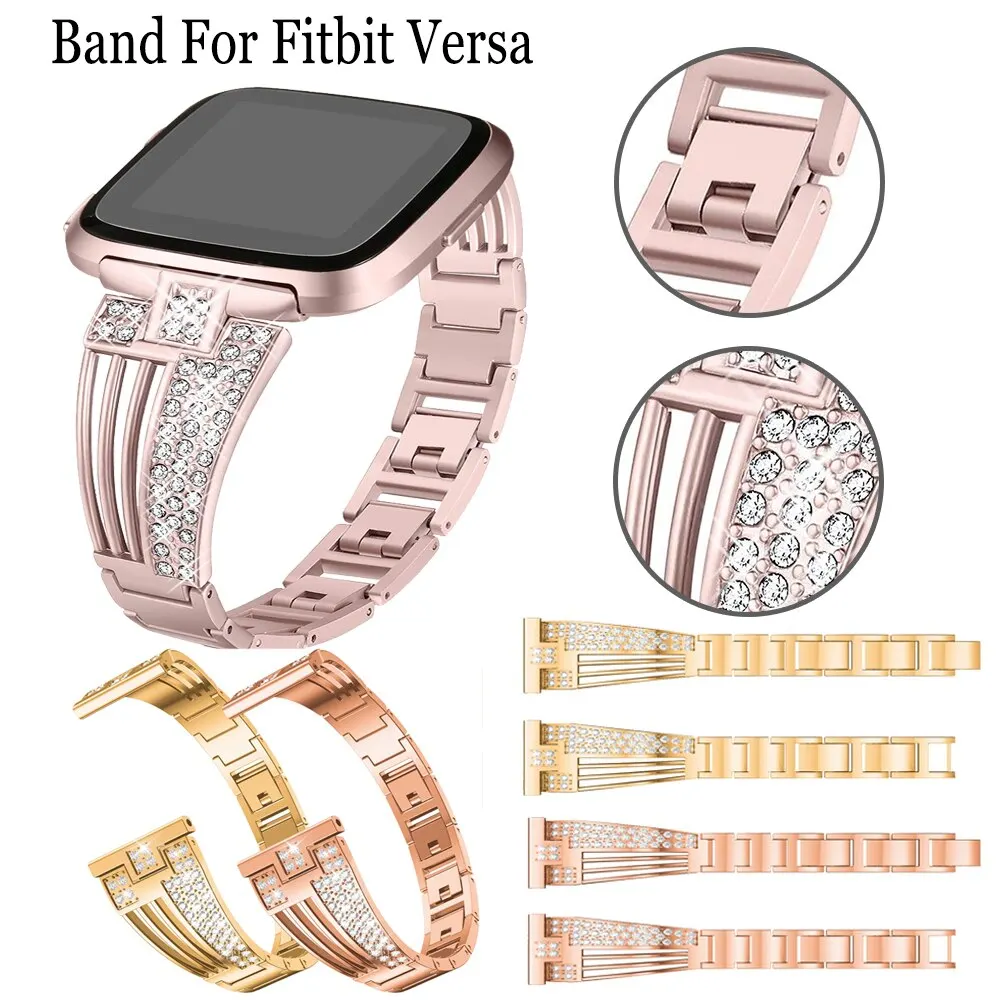 Ремешок стразы из нержавеющей стали для смарт-часов Fitbit Versa 2 lite, металлический браслет, сменный ремешок
Ремешок стразы из нержавеющей стали для смарт-часов Fitbit Versa 2 lite, металлический браслет, сменный ремешок