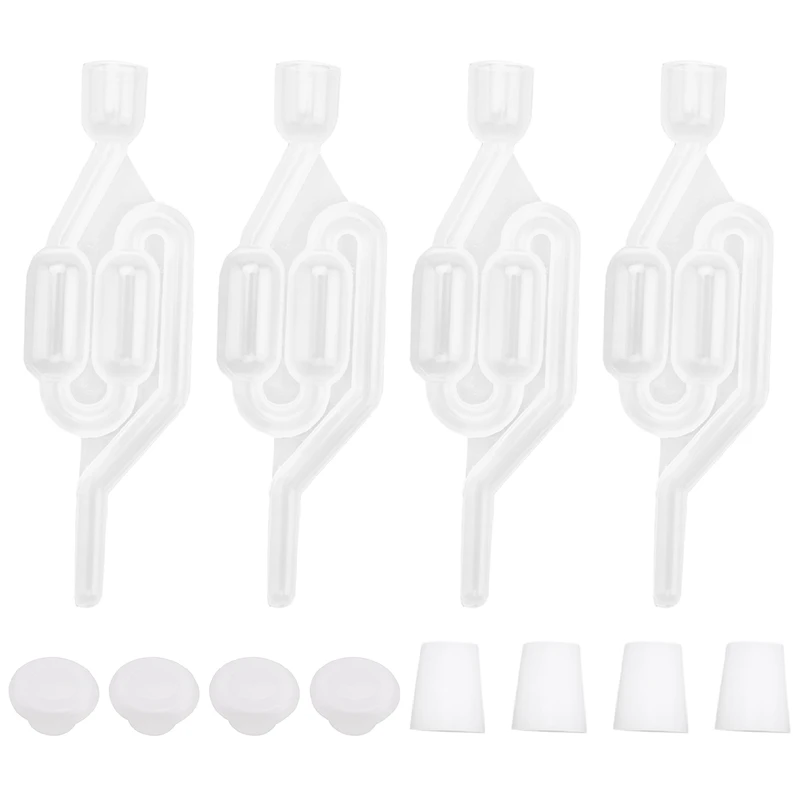 Fermentation Airlock,Brewing Airlock Wine Airlock Beer Airlock With Rubber Airlock Stopper Plugs Airlock Twin Bubble Airlock For
Fermentation Airlock,Brewing Airlock Wine Airlock Beer Airlock With Rubber Airlock Stopper Plugs Airlock Twin Bubble Airlock For