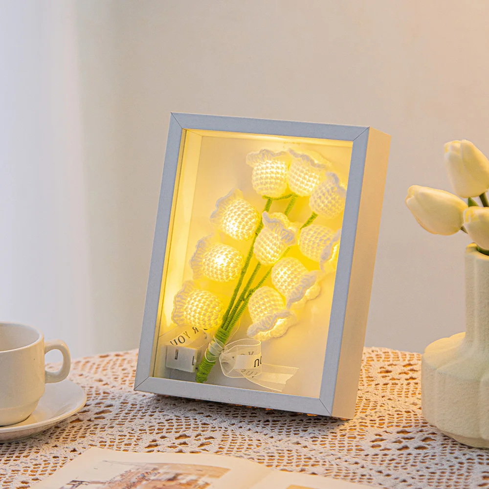 Creative Tulip Woven Fake Flower Photo Frame Ornament Modern Home Decoration Atmosphere Light Bedroom Night Light Room Decor
Creative Tulip Woven Fake Flower Photo Frame Ornament Modern Home Decoration Atmosphere Light Bedroom Night Light Room Decor