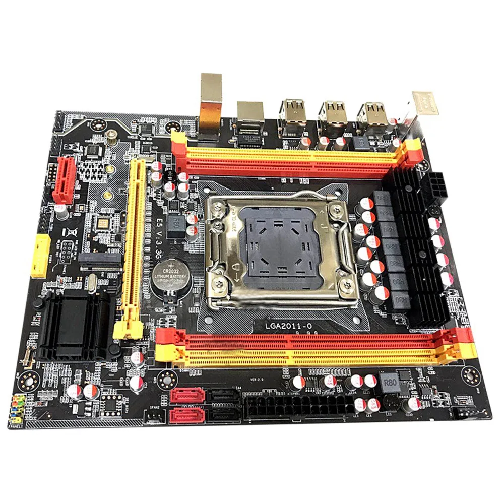 X79 Motherboard LGA2011 Pin RECC Memory Supports E5 2670 2689 CPU WIth M.2 Interface Computer Motherboard
X79 Motherboard LGA2011 Pin RECC Memory Supports E5 2670 2689 CPU WIth M.2 Interface Computer Motherboard