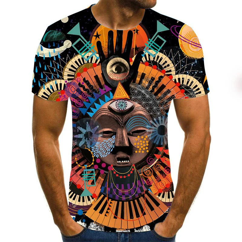 Summer Men's Retro Style 3D Pattern Printing T-shirt Fashion Short-sleeved Men's Casual 3D T Shirts Vintage Printed Tops 100-6XL
Summer Men's Retro Style 3D Pattern Printing T-shirt Fashion Short-sleeved Men's Casual 3D T Shirts Vintage Printed Tops 100-6XL