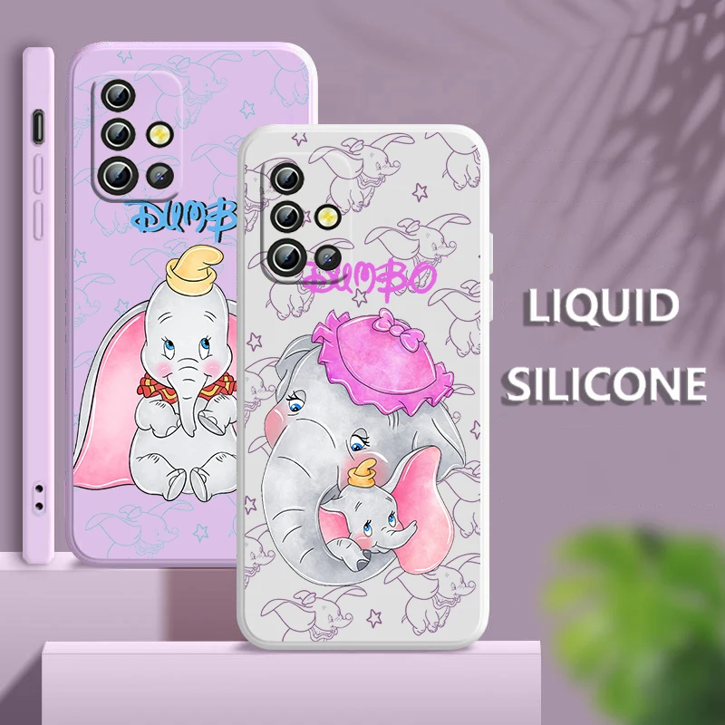 Cute Disney Dumbo Phone Case For Samsung A54 A34 A04 A14 A13 A12 A31 A91 A81 A71 Core Lite Liquid Rope Cover
Cute Disney Dumbo Phone Case For Samsung A54 A34 A04 A14 A13 A12 A31 A91 A81 A71 Core Lite Liquid Rope Cover