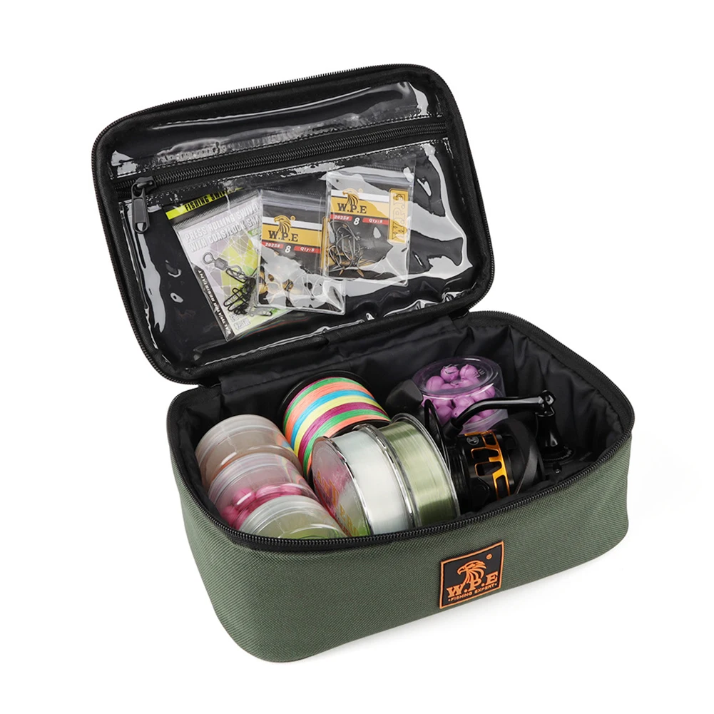 Portable Fishing Bag Fishing Lure High Capacity Bag For Spoon Lure Large Capacity Canvas Zipper Storage Case Fishing Tackle
Portable Fishing Bag Fishing Lure High Capacity Bag For Spoon Lure Large Capacity Canvas Zipper Storage Case Fishing Tackle