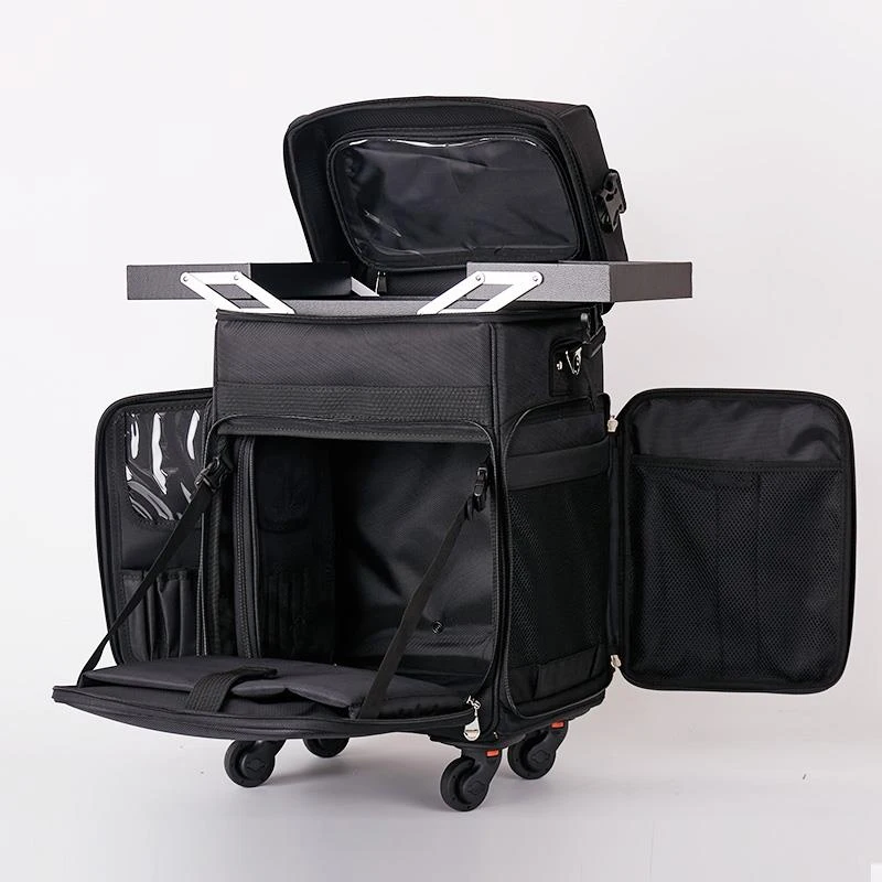 Women large capacity Trolley Cosmetic case,Nails Makeup Toolbox Trolley Suitcase,Multifunction Beauty Tattoo Box Rolling Luggage
Women large capacity Trolley Cosmetic case,Nails Makeup Toolbox Trolley Suitcase,Multifunction Beauty Tattoo Box Rolling Luggage