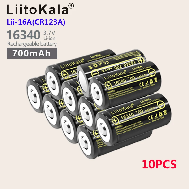 10 шт. LiitoKala CR123A CR 123 123A A123 CR17345 16340 3 В литиевая батарея для камеры электрические игрушки фонарики бритва счетчик воды
10 шт. LiitoKala CR123A CR 123 123A A123 CR17345 16340 3 В литиевая батарея для камеры электрические игрушки фонарики бритва счетчик воды