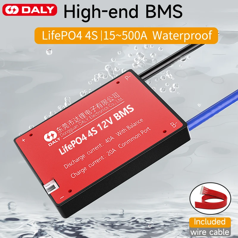 Daly BMS LiFePo4 4S 12V 14,6 V 15A 20A 30A 40A 50A 60A 100A 200A 250A 300A 400A 500A водонепроницаемый BMS для литиевой батареи 18650 PCB
Daly BMS LiFePo4 4S 12V 14,6 V 15A 20A 30A 40A 50A 60A 100A 200A 250A 300A 400A 500A водонепроницаемый BMS для литиевой батареи 18650 PCB