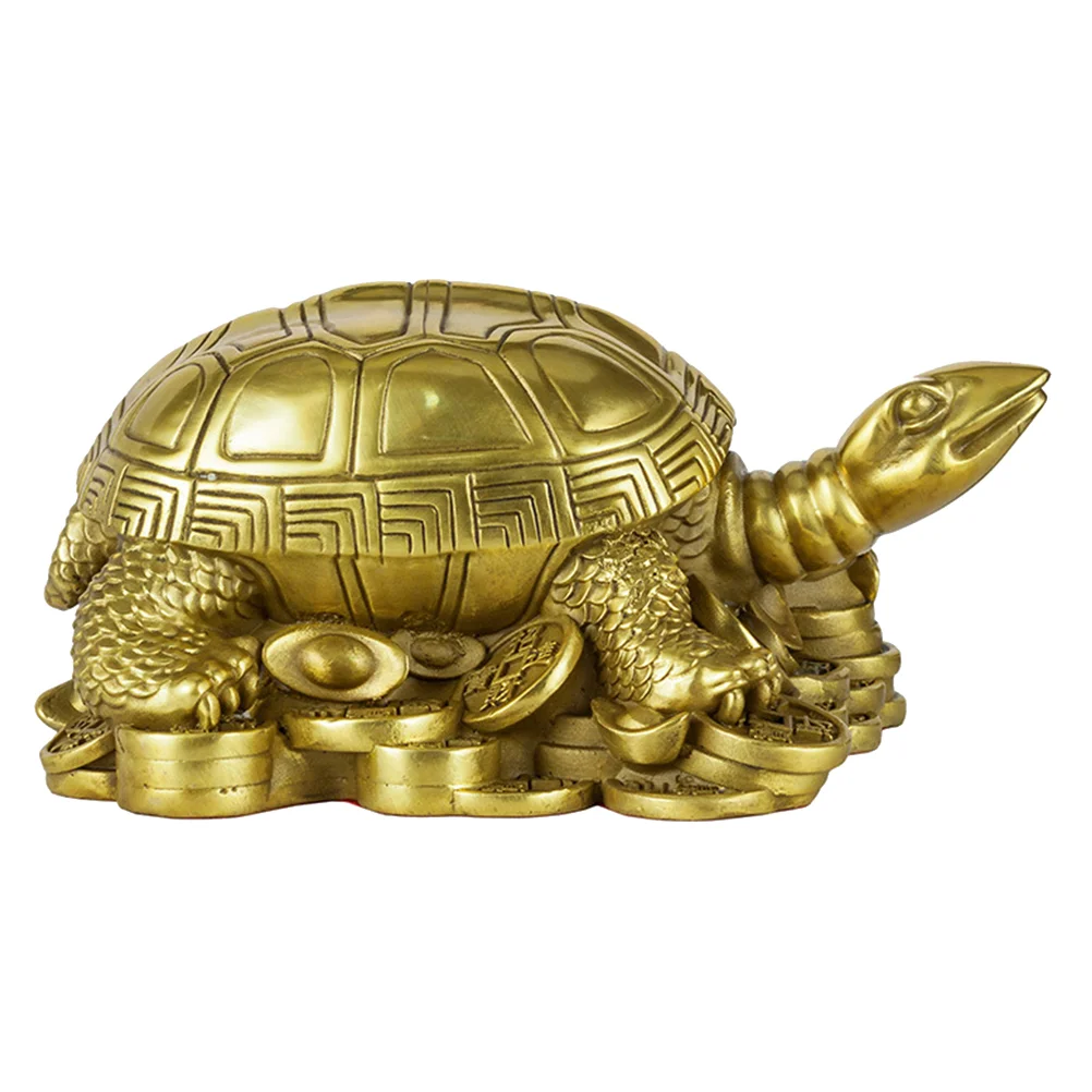 Turtle Statue Tortoise Brass Statues Feng Artware Model Brassware Decoration Auspicious Collectablesmillennium Small Sea Carved 
Turtle Statue Tortoise Brass Statues Feng Artware Model Brassware Decoration Auspicious Collectablesmillennium Small Sea Carved