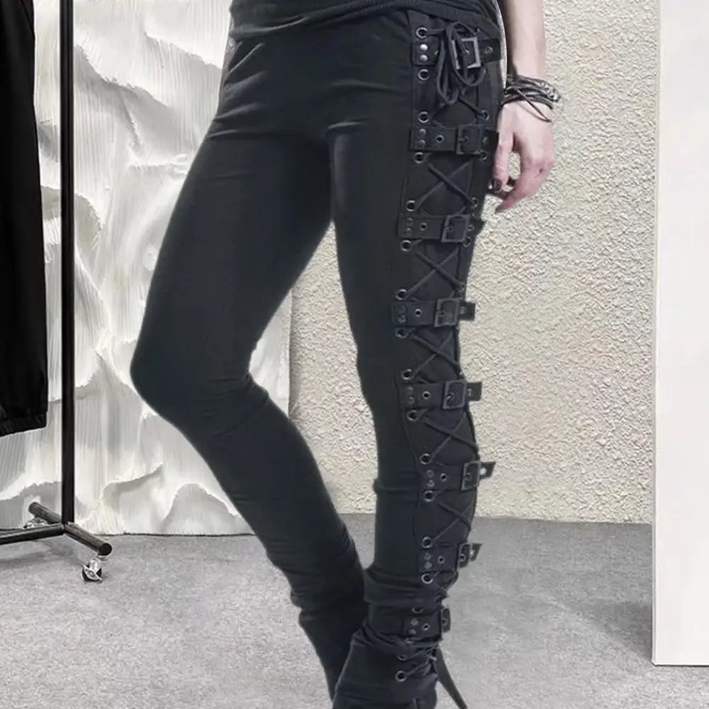Temperament Stylish High Stretch Ankle Tied Pants Cool Sports Pants Drawstring for Party
Temperament Stylish High Stretch Ankle Tied Pants Cool Sports Pants Drawstring for Party