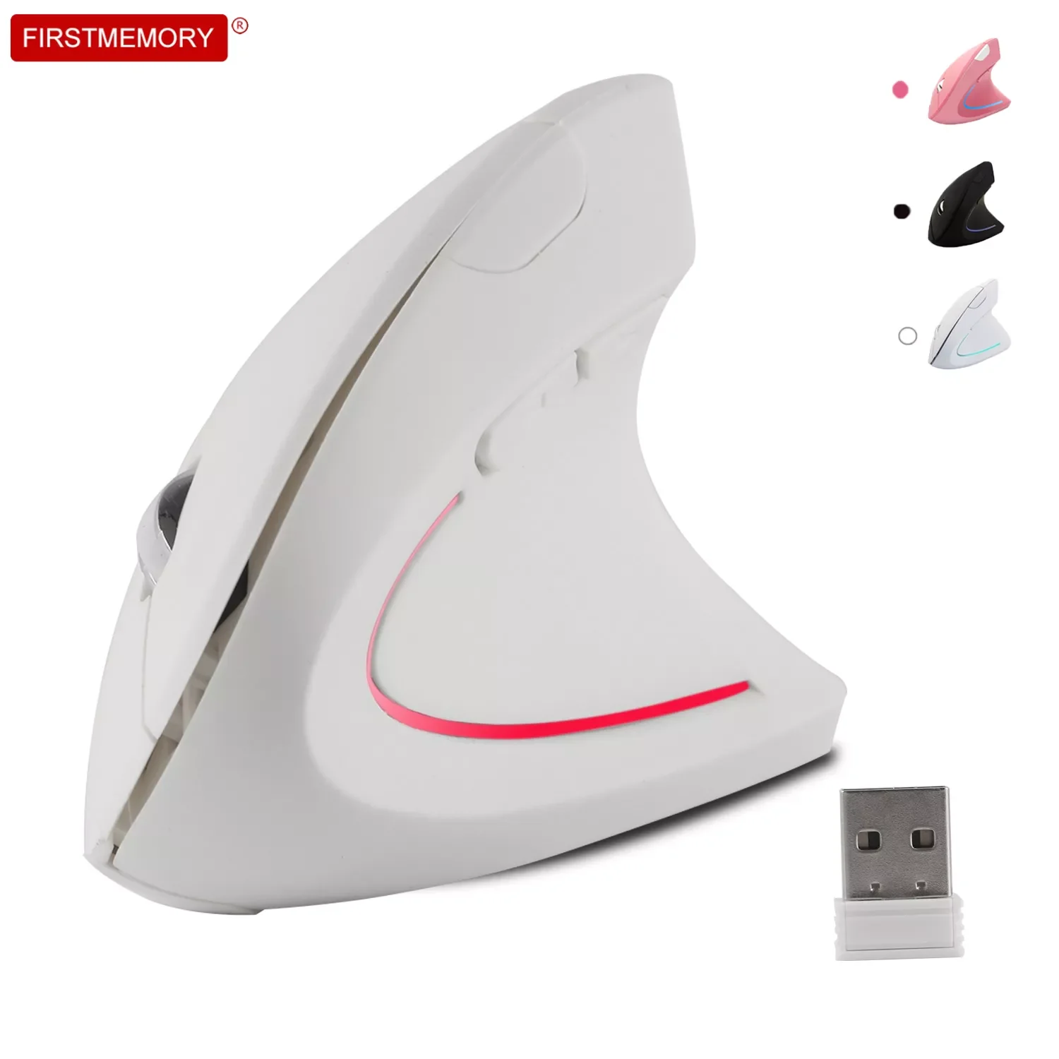 Wireless Right Hand Vertical Mouse Ergonomic Gaming Mouse 2.4G 1600 DPI USB Optical Wrist Healthy Mice Mause For PC Computer
Wireless Right Hand Vertical Mouse Ergonomic Gaming Mouse 2.4G 1600 DPI USB Optical Wrist Healthy Mice Mause For PC Computer