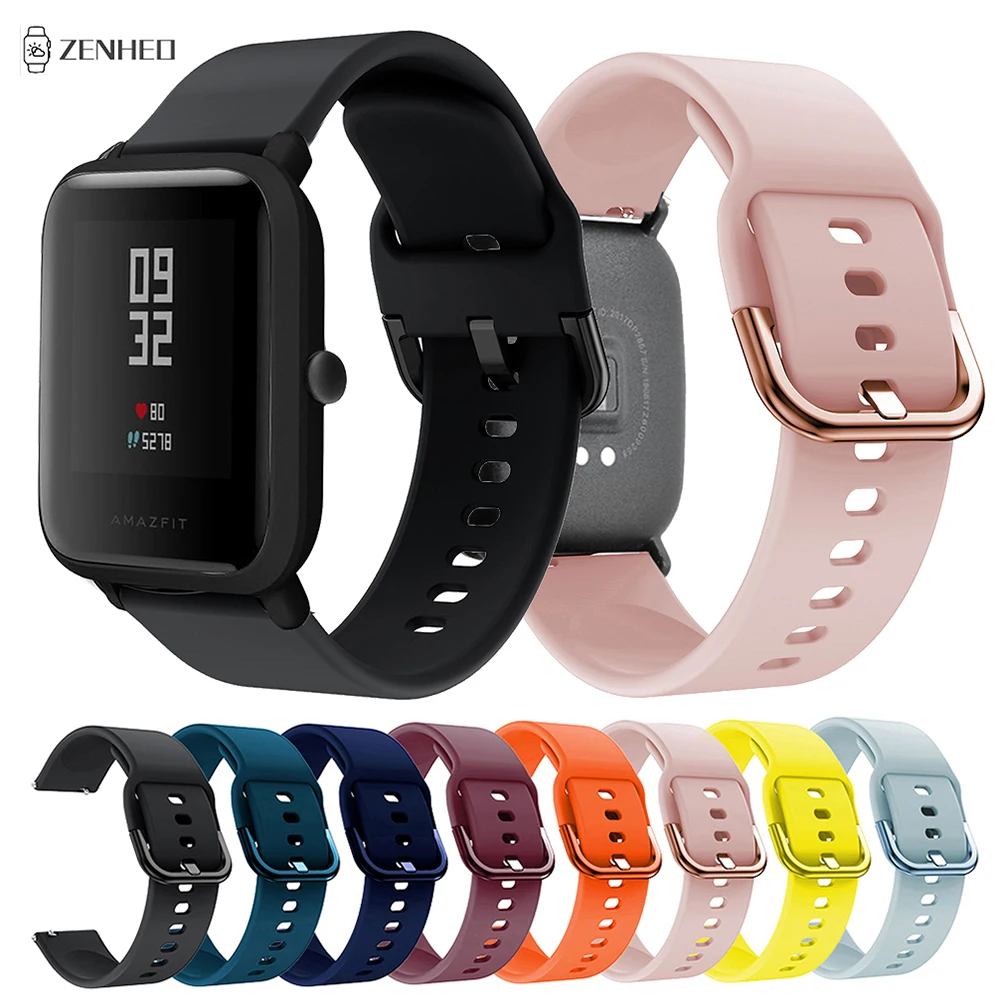 20mm Silicone Strap For Xiaomi Huami Amazfit Bip Lite Bip U/S Pop Smart Watch Band For Huami Amazfit GTS 4 3 2
20mm Silicone Strap For Xiaomi Huami Amazfit Bip Lite Bip U/S Pop Smart Watch Band For Huami Amazfit GTS 4 3 2