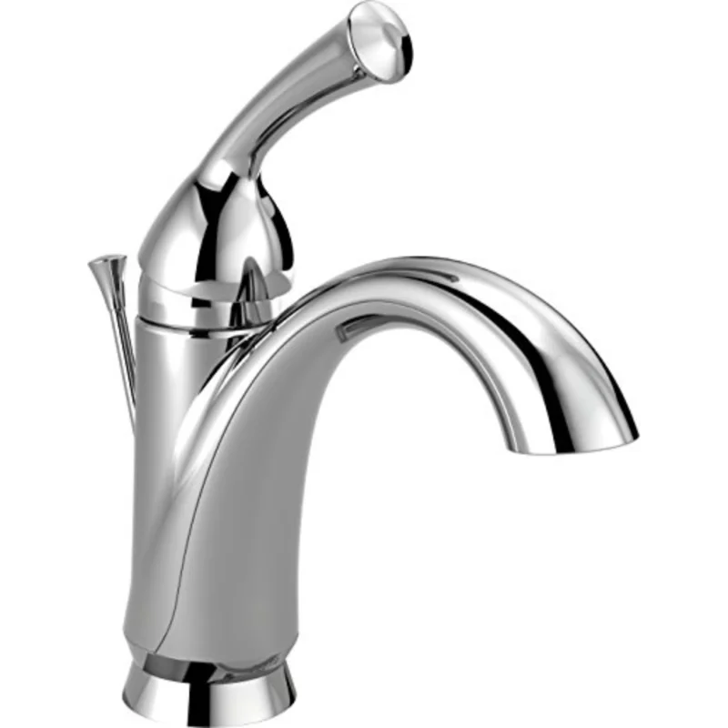 

Haywood Single Hole Bathroom Faucet, Single Handle Bathroom Sink Faucet Chrome, Diamond Seal Technology, Drain Assembly