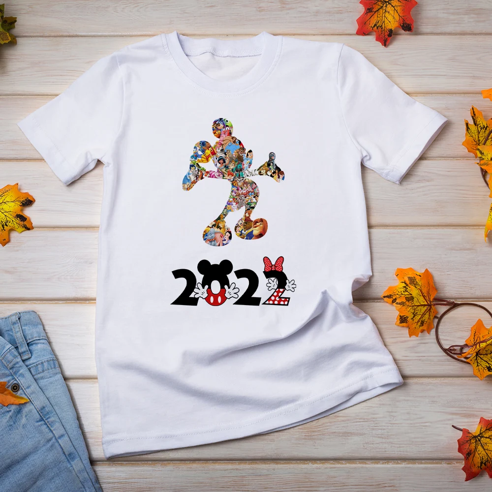 Disneyland Creative Mickey Mouse T Shirt Women Summer 2022 Fashion Vacation Clothes Young Trend Female Tops Disney T-shirts
Disneyland Creative Mickey Mouse T Shirt Women Summer 2022 Fashion Vacation Clothes Young Trend Female Tops Disney T-shirts