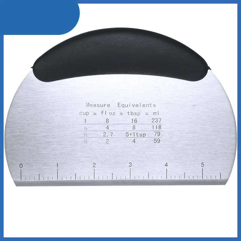 Stainless Steel Semicircular Flour Cutting Tool Cake Scraper Cream Scraper Cutting Dough
Stainless Steel Semicircular Flour Cutting Tool Cake Scraper Cream Scraper Cutting Dough