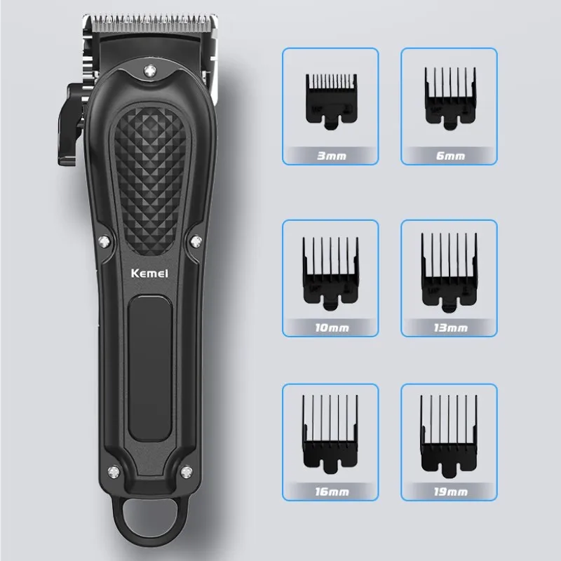 USB Electric Hair Clipper Professional Cordless Beard Trimmer Men Electric Hair Cutting Machine KM-1071
USB Electric Hair Clipper Professional Cordless Beard Trimmer Men Electric Hair Cutting Machine KM-1071