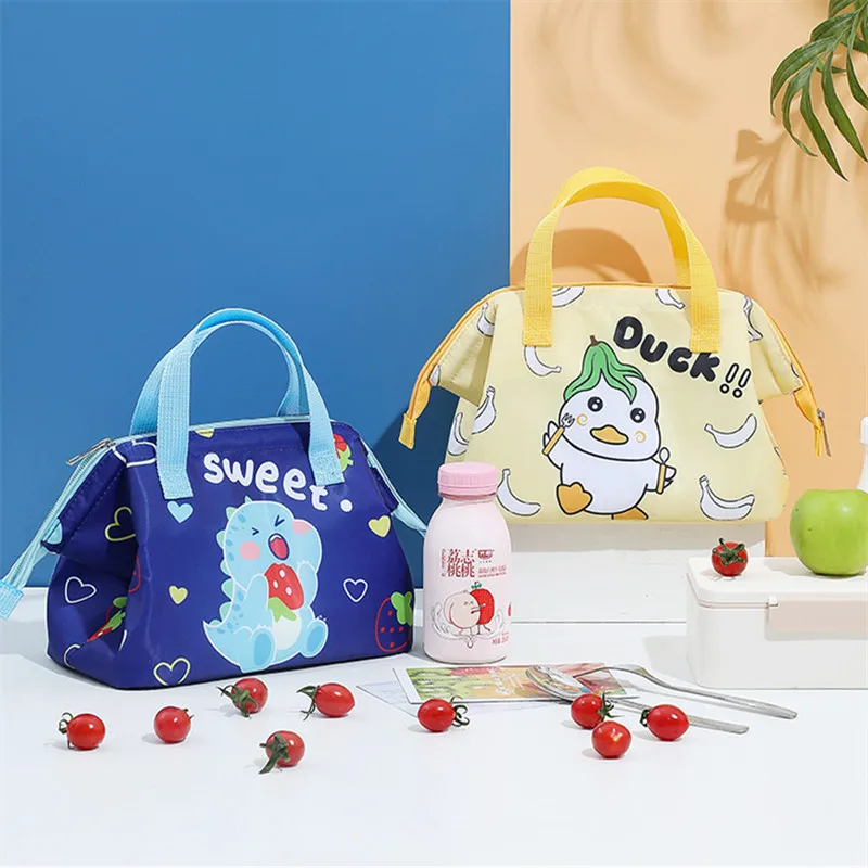 Fashion Cartoon Insulated Lunch Bag Cute Student Oxford Cloth Thermal Bento Box Office Oil-proof Food Containers Cooler Pouch
Fashion Cartoon Insulated Lunch Bag Cute Student Oxford Cloth Thermal Bento Box Office Oil-proof Food Containers Cooler Pouch