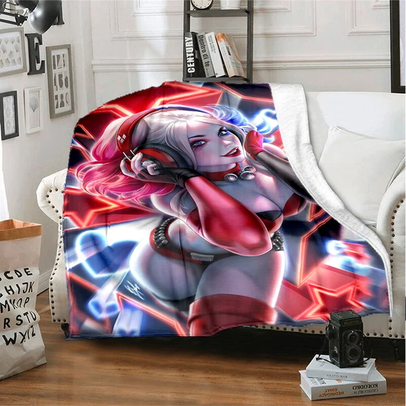 Cartoon, anime, suicide team, ugly girl, printed fashionable flannel blanket, living room, bedroom, bed, sofa,insulation blanket
Cartoon, anime, suicide team, ugly girl, printed fashionable flannel blanket, living room, bedroom, bed, sofa,insulation blanket