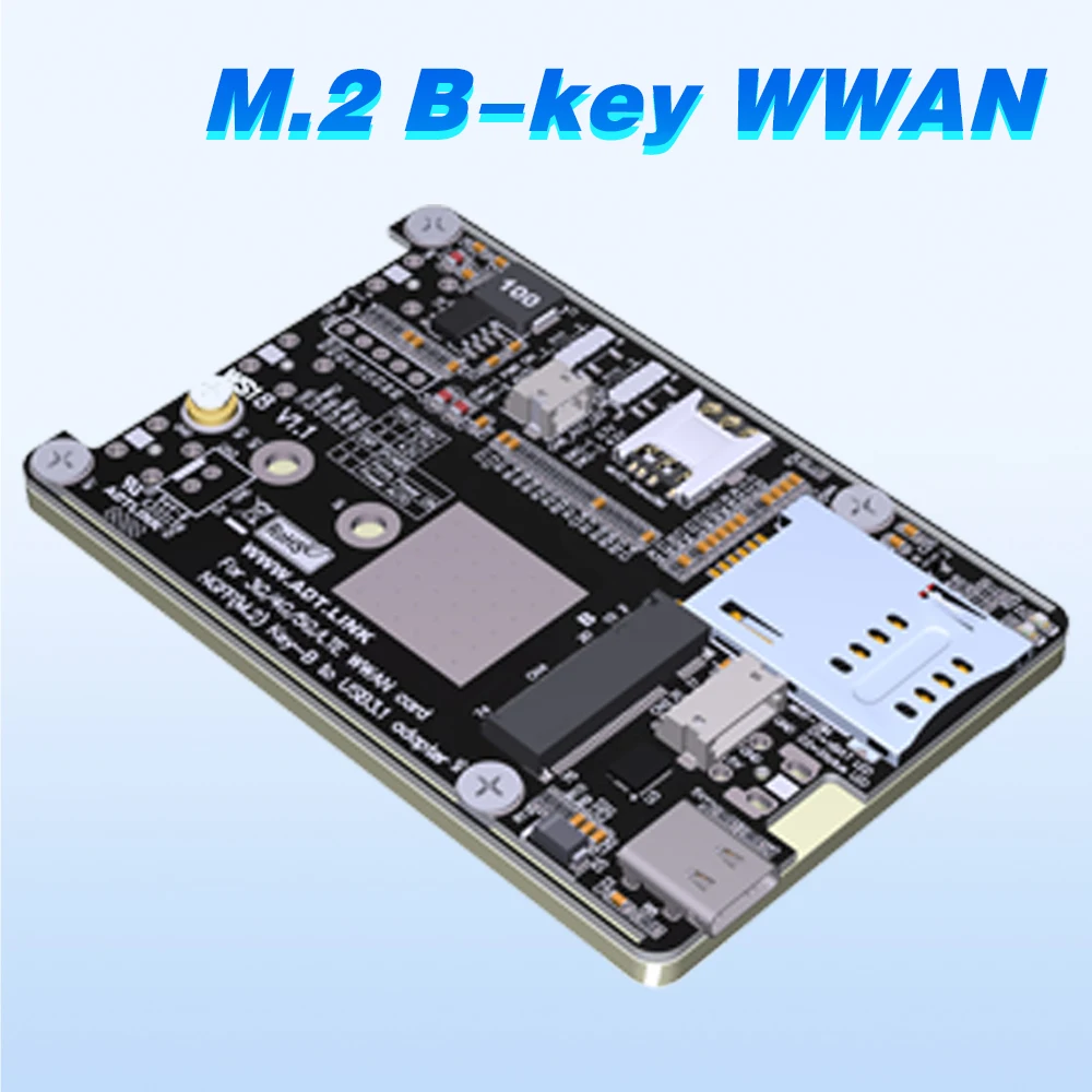 WS18 M.2 B-key WWAN 3G 4G 5G модуль памяти с интерфейсом USB Type-C Gen2x1, плата адаптера, карта с поддержкой 2230/3042/3052
WS18 M.2 B-key WWAN 3G 4G 5G модуль памяти с интерфейсом USB Type-C Gen2x1, плата адаптера, карта с поддержкой 2230/3042/3052