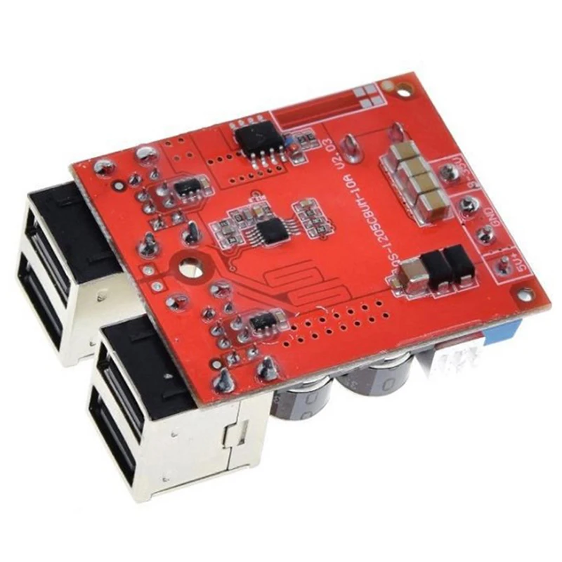1pc DC-DC Vehicle Charging Module 8V-35V 5V 8A Power Supply Depressurization Module 4 Port USB Output Mobile Charger
1pc DC-DC Vehicle Charging Module 8V-35V 5V 8A Power Supply Depressurization Module 4 Port USB Output Mobile Charger