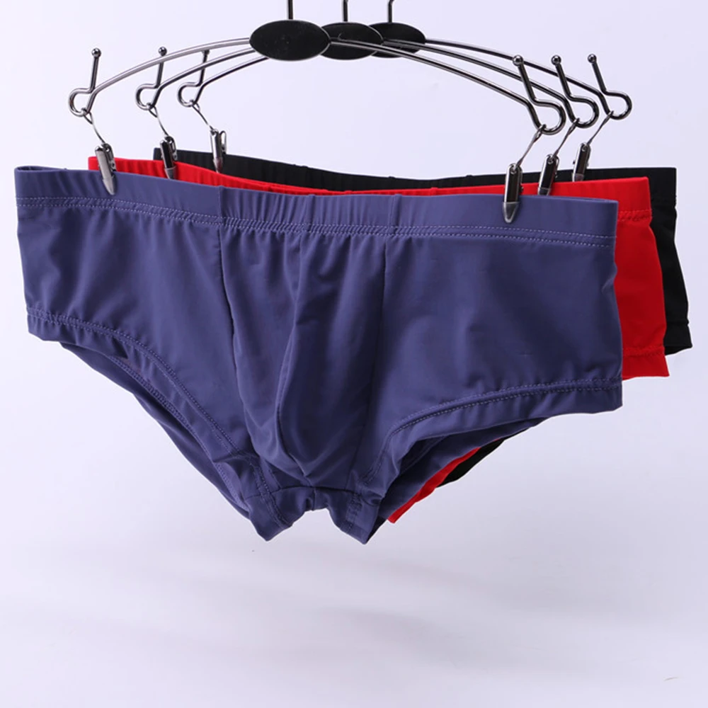 Mens Ice Silk Underwear Low Waist Boxer Breathable Sexy Boxer Underwear Semi-transparent Underpant Comfortable Seamless Panties
Mens Ice Silk Underwear Low Waist Boxer Breathable Sexy Boxer Underwear Semi-transparent Underpant Comfortable Seamless Panties