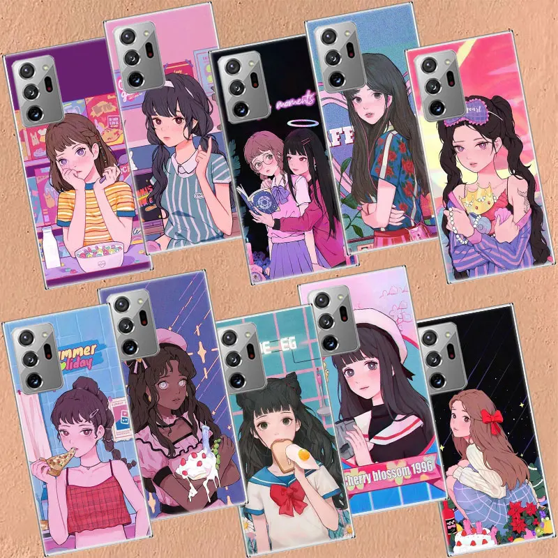 Kawaii Japanese animation sweet girl Phone Case For Galaxy A02S A03S A12 A22 A32 A42 A52 A72 A13 A23 A33 A53 A73 5G A10S A20S Sa
Kawaii Japanese animation sweet girl Phone Case For Galaxy A02S A03S A12 A22 A32 A42 A52 A72 A13 A23 A33 A53 A73 5G A10S A20S Sa
