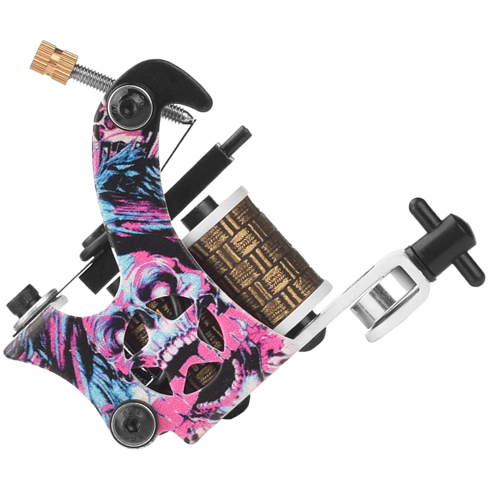 

Coil Tattoo Machine Pink Gifts Tattooing Tool Supplies Tattoos Liner Iron Device Equipment