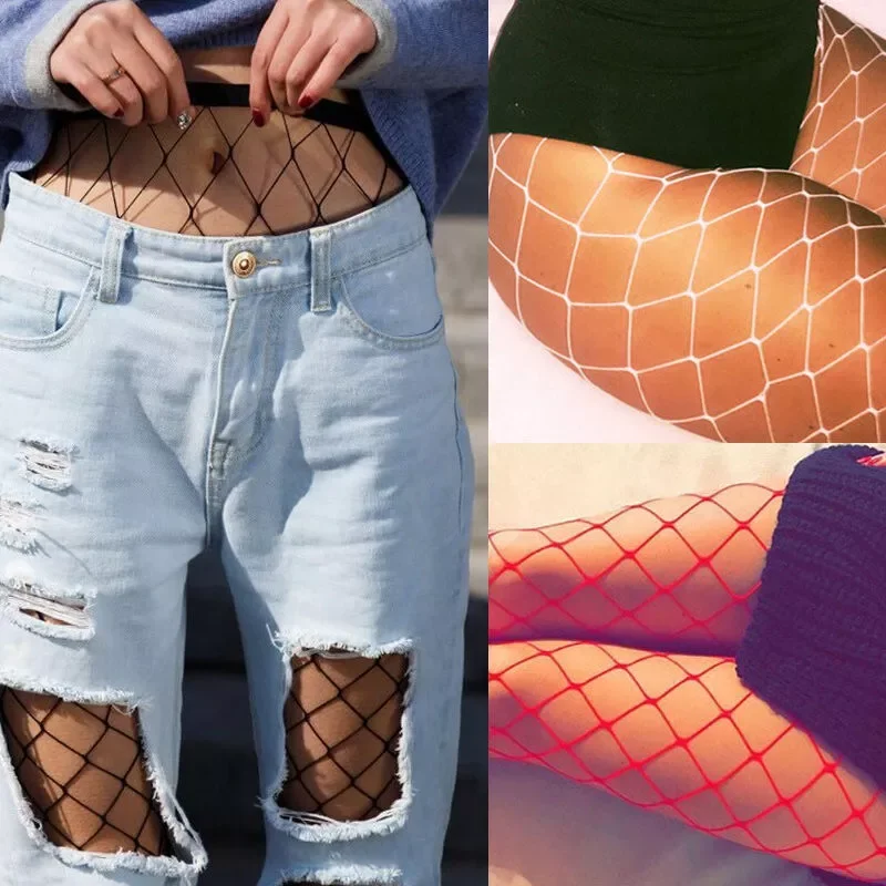 Women's Hollow Net Body Stockings Sexy Pantyhose Black White Red Women's Tights Fishing Net Nightclub Party Women Underw
Women's Hollow Net Body Stockings Sexy Pantyhose Black White Red Women's Tights Fishing Net Nightclub Party Women Underw