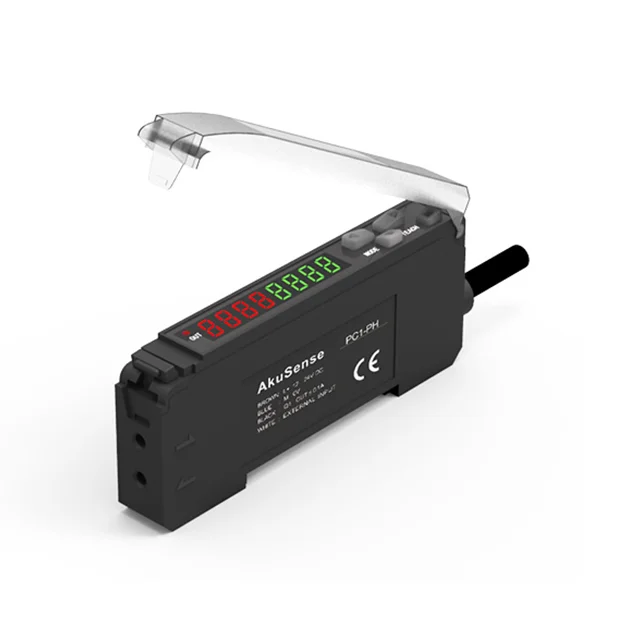 Akusense Fiber Optic Sensor 12V DC 24V Digital Fiber Amplifier PC1-NH Smart Sensor
Akusense Fiber Optic Sensor 12V DC 24V Digital Fiber Amplifier PC1-NH Smart Sensor
