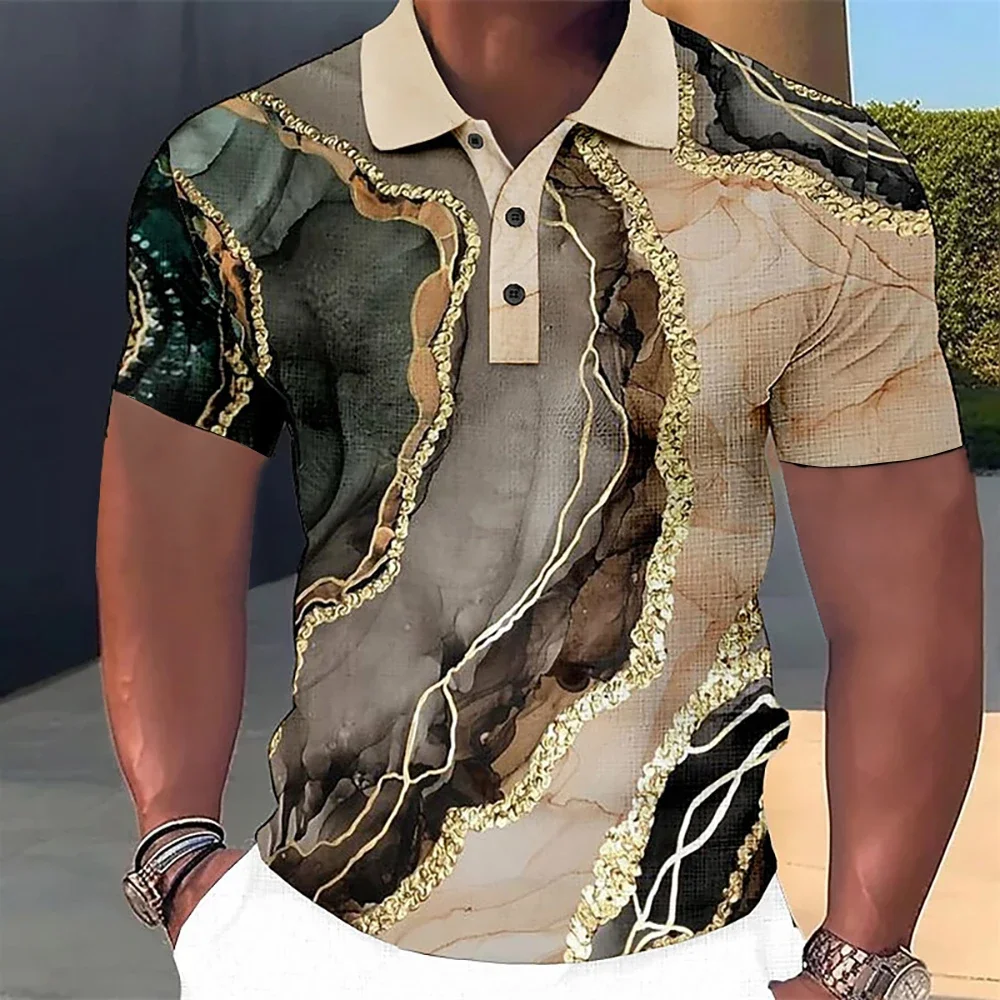 Luxury Men'S Polo T-Shirt 3d Colorful Printed Fashionable Men'S Clothing Street Designer Short Sleeve Oversized Shirt And Blouse
Luxury Men'S Polo T-Shirt 3d Colorful Printed Fashionable Men'S Clothing Street Designer Short Sleeve Oversized Shirt And Blouse