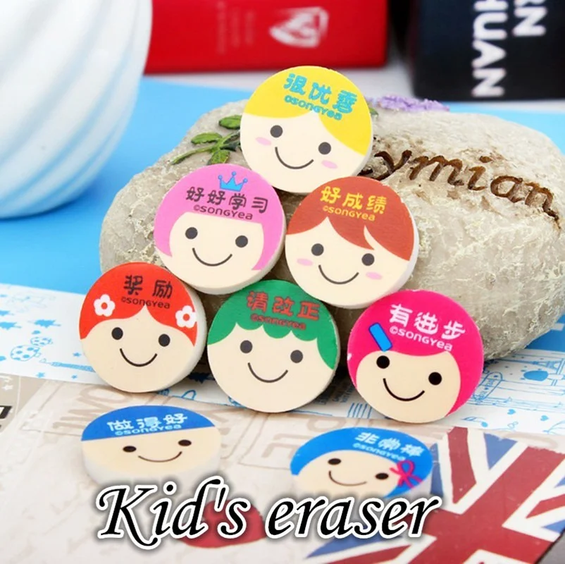 Cheap 5pcs Cute Children's Eraser 2022 New School Supplies Inspirational Smiley Eraser for Kids Stationery Holiday Gift Prizes
Cheap 5pcs Cute Children's Eraser 2022 New School Supplies Inspirational Smiley Eraser for Kids Stationery Holiday Gift Prizes
