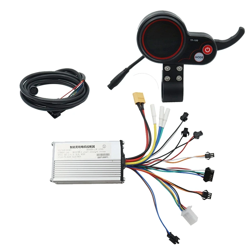 36V 16A Electric Scooter Controller Dashboard Kit With TF-100 Display Scooter For KUGOO M4 Electric Scooter Parts
36V 16A Electric Scooter Controller Dashboard Kit With TF-100 Display Scooter For KUGOO M4 Electric Scooter Parts