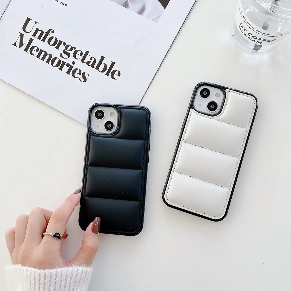 For Iphone 11 13 Pro Max Phone Cases Fashion Down Jacket Protector Soft Silicone Cover for IPhone 12 13 Pro XS Max X XR 7 8 Plus
For Iphone 11 13 Pro Max Phone Cases Fashion Down Jacket Protector Soft Silicone Cover for IPhone 12 13 Pro XS Max X XR 7 8 Plus