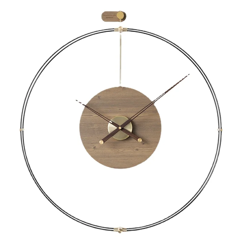 Nordic Luxury Wall Clock Modern Design Silent Large Wall Clocks Home Decor Creative Wood Metal Watch Living Room Home Decoration
Nordic Luxury Wall Clock Modern Design Silent Large Wall Clocks Home Decor Creative Wood Metal Watch Living Room Home Decoration