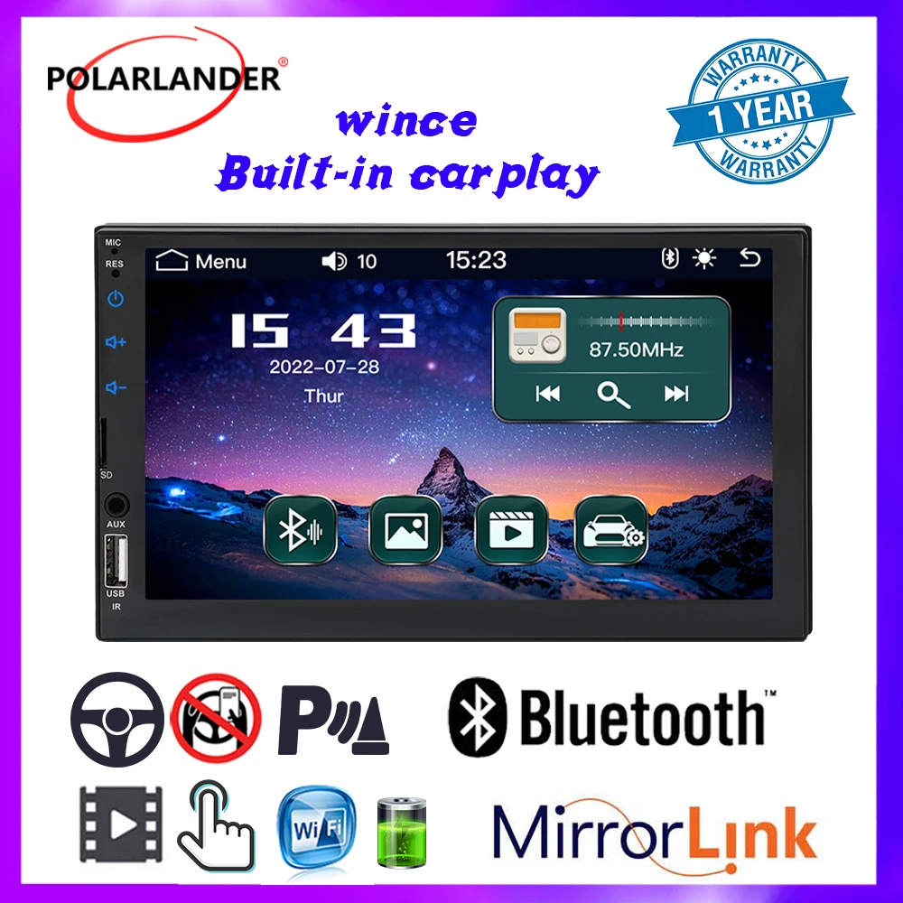 Сенсорный экран FM/USB/AUX/TF IOS Android MirrorLink BT Камера заднего вида CARPLAY мультимедийный MP5-плеер 7-дюймовый автомобильный Стерео Авторадио
Сенсорный экран FM/USB/AUX/TF IOS Android MirrorLink BT Камера заднего вида CARPLAY мультимедийный MP5-плеер 7-дюймовый автомобильный Стерео Авторадио