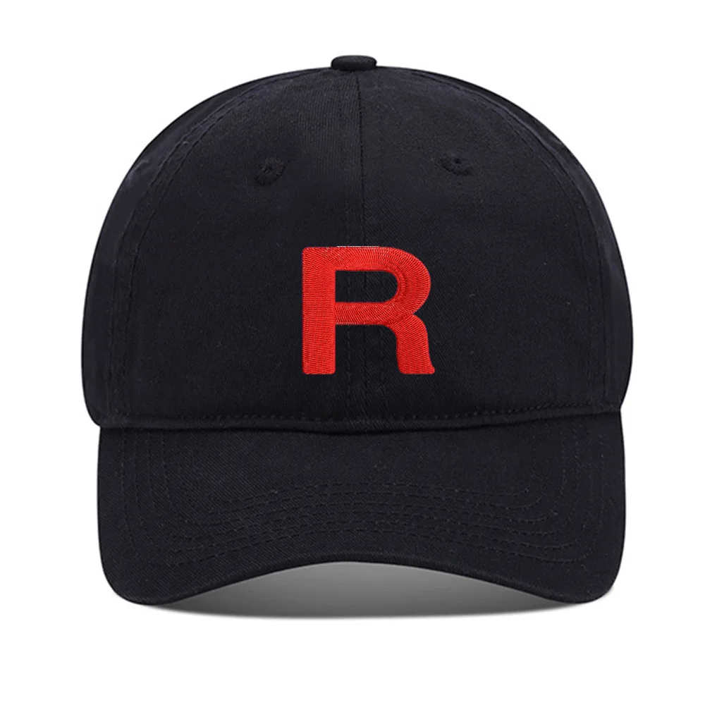 Lyprerazy Baseball Caps Team Rocket Unisex Embroidery Baseball Cap Washed Cotton Embroidered Adjustable Cap
Lyprerazy Baseball Caps Team Rocket Unisex Embroidery Baseball Cap Washed Cotton Embroidered Adjustable Cap
