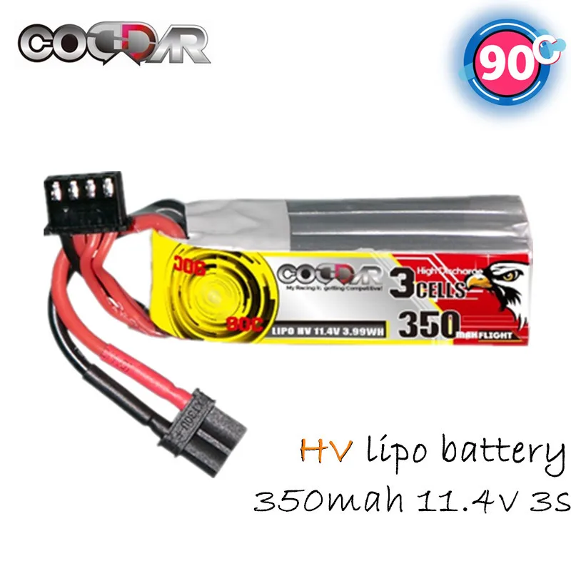 2/4pcs CODDAR 350mAh HV Battery 3S 90C 11.4V LiPo Battery For Drone FPV Airplane UAV Quadcopter Helicopter With XT30 Connetor
2/4pcs CODDAR 350mAh HV Battery 3S 90C 11.4V LiPo Battery For Drone FPV Airplane UAV Quadcopter Helicopter With XT30 Connetor