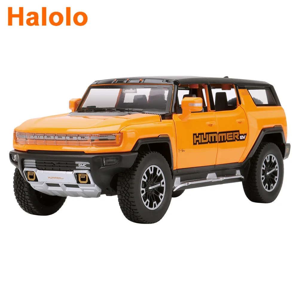 1:24 Hummer EV SUV Off-Road Alloy Car Die Cast Toy Car Model Sound and Light Children's Toy Collectibles Birthday gift
1:24 Hummer EV SUV Off-Road Alloy Car Die Cast Toy Car Model Sound and Light Children's Toy Collectibles Birthday gift