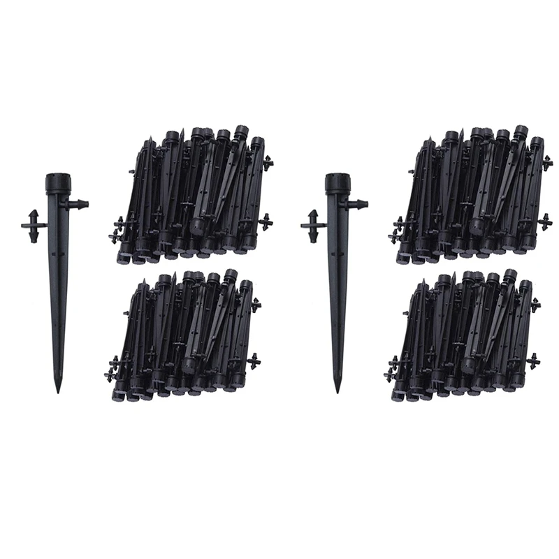 200 Pcs Irrigation System Drippers, 360 Degree Adjustable Irrigation Drip Emitters With Connector For 4Mm/7Mm Tube
200 Pcs Irrigation System Drippers, 360 Degree Adjustable Irrigation Drip Emitters With Connector For 4Mm/7Mm Tube