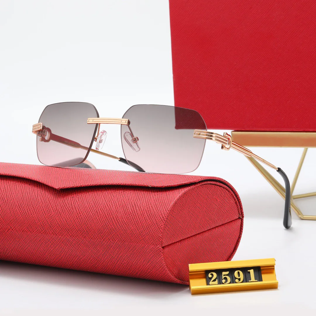 New Metal Sunglasses Rimless Square Big C Eyeglasses Luxury Women Men Sun Glasses Eyewear Brand Desinger Shade Eyewear
New Metal Sunglasses Rimless Square Big C Eyeglasses Luxury Women Men Sun Glasses Eyewear Brand Desinger Shade Eyewear
