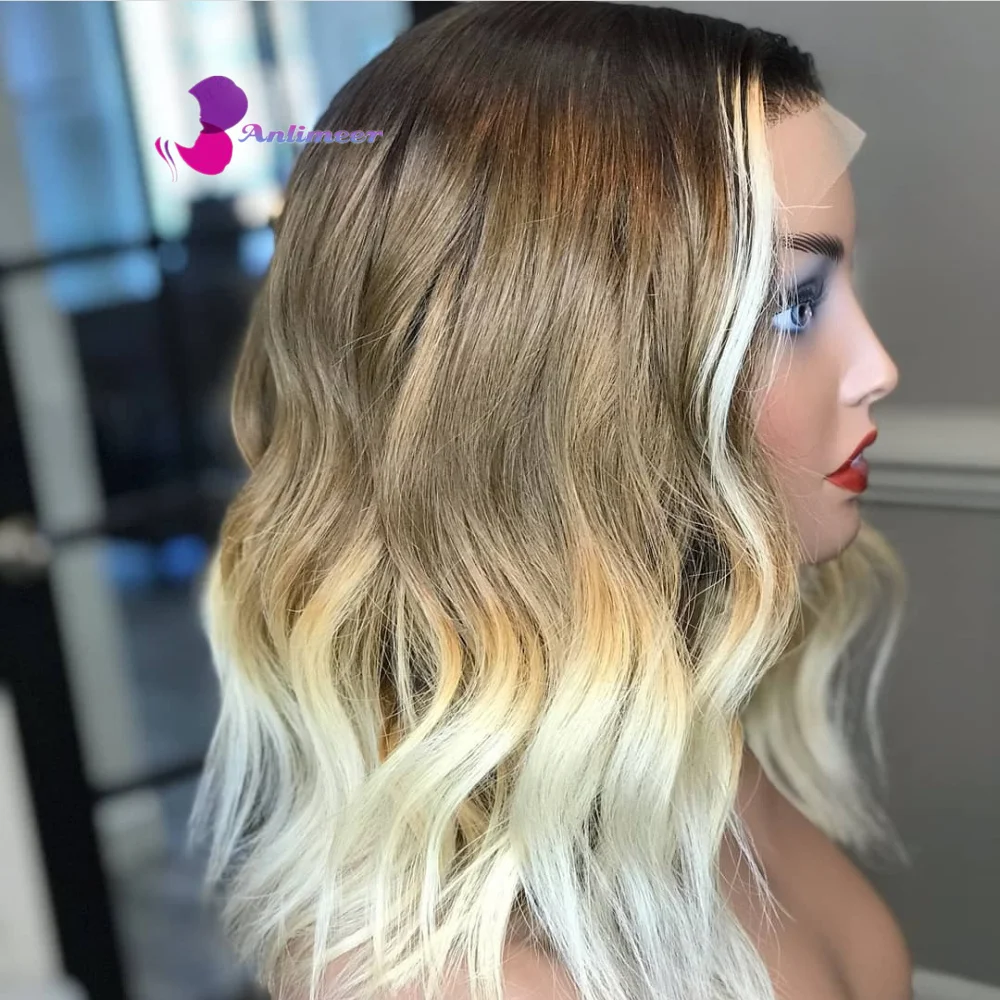 Ombre Brown Blonde Lace Front Wig 100% Brazilian Natural Wave Virgin Human hair Wig Colorful Wig 150% Density for Black Women
Ombre Brown Blonde Lace Front Wig 100% Brazilian Natural Wave Virgin Human hair Wig Colorful Wig 150% Density for Black Women