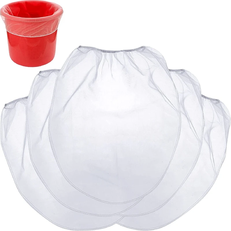 25 Pcs 5 Gallon Elastic Top Paint Strainer Bags White Fine Mesh Bag Paint Filter Bag For Hydroponics Painting Gardening
25 Pcs 5 Gallon Elastic Top Paint Strainer Bags White Fine Mesh Bag Paint Filter Bag For Hydroponics Painting Gardening
