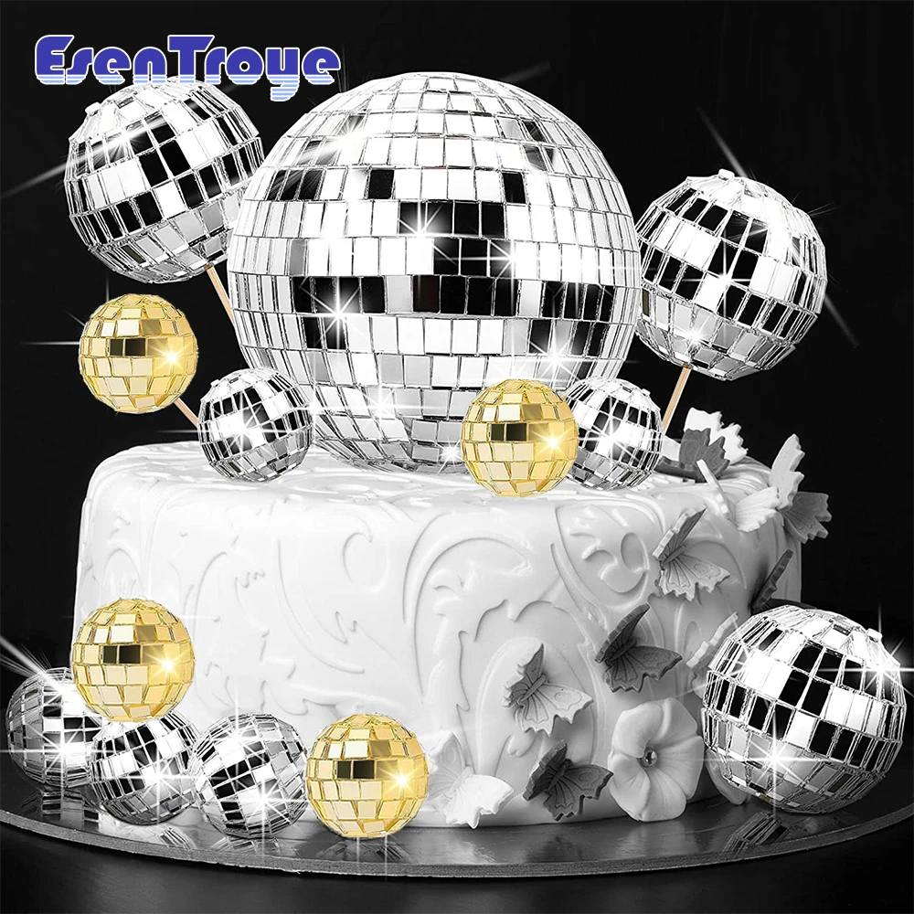Disco Ball Cake Decoration 70s 80s 90s Disco Birthday Party Cake Topper Tablecloth Mirror Ball Hanging Ornament Wedding Supplies
Disco Ball Cake Decoration 70s 80s 90s Disco Birthday Party Cake Topper Tablecloth Mirror Ball Hanging Ornament Wedding Supplies