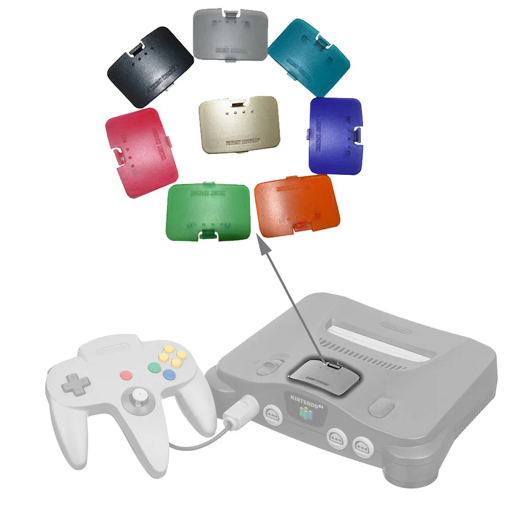 1 Pcs Repair Memory Expansion Jumper Pak Pack Door Cover Lid Part For Nintendo 64 N64 Replacement Jumper Pak Memory Expansion
1 Pcs Repair Memory Expansion Jumper Pak Pack Door Cover Lid Part For Nintendo 64 N64 Replacement Jumper Pak Memory Expansion