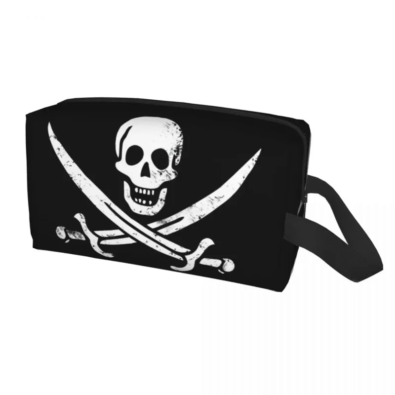 Jolly Roger Skull And Cross Bones Makeup Bag for Women Travel Cosmetic Organizer Kawaii Storage Toiletry Bags
Jolly Roger Skull And Cross Bones Makeup Bag for Women Travel Cosmetic Organizer Kawaii Storage Toiletry Bags
