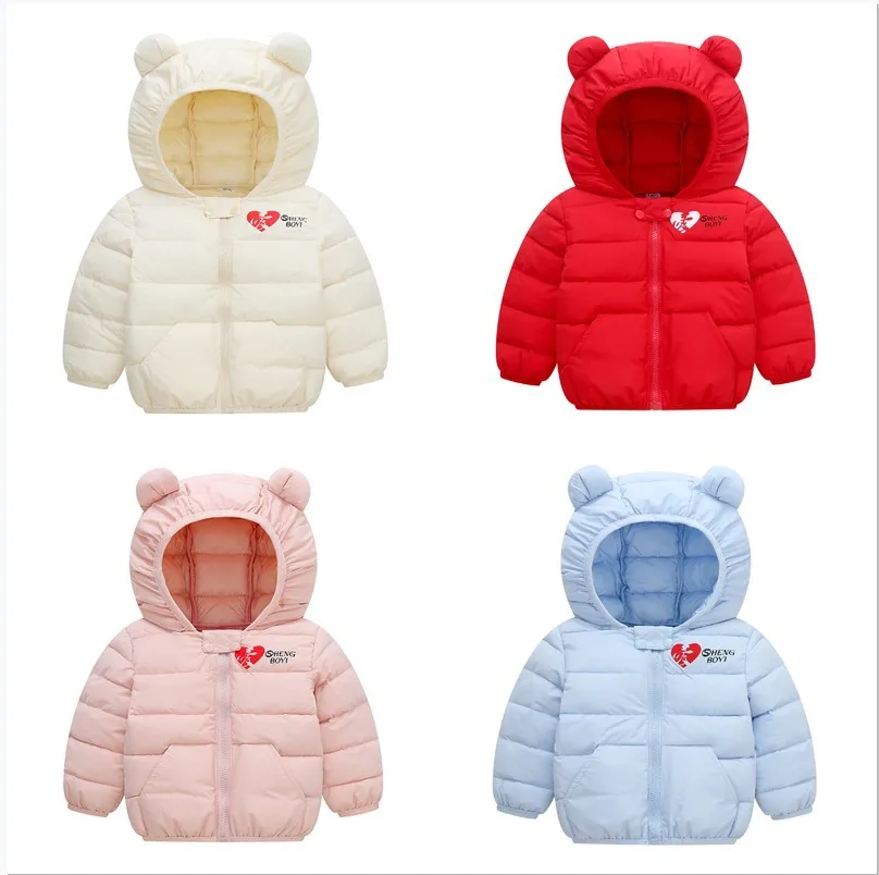 

new fund of 2023 autumn winters children down cotton-padded jacket private cotton-padded clothes children in brief paragraph