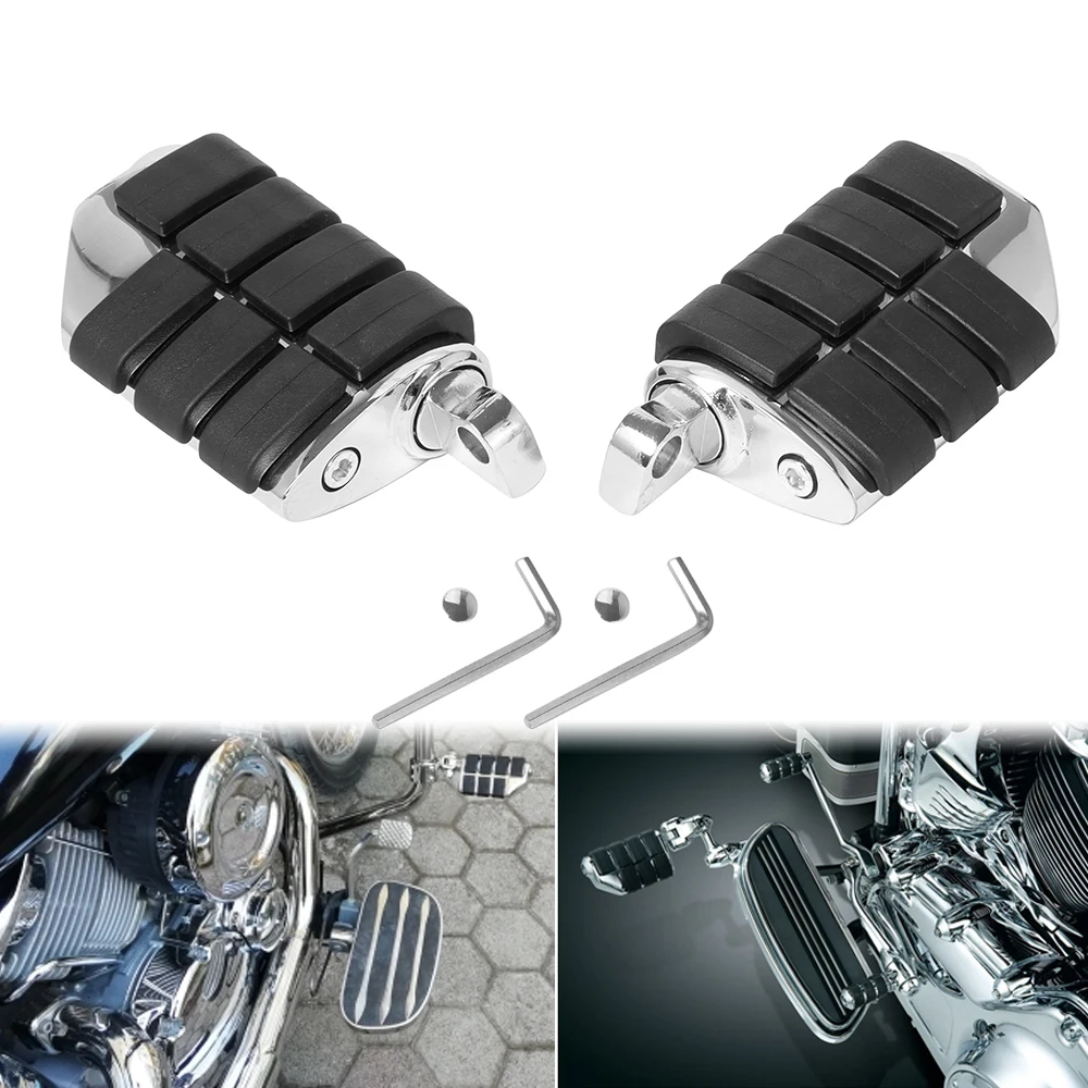 2PCS Motorcycle 10mm Mount Foot Rest Pegs Highway Mount Footpeg Rubber For Harley Softail Dyna Honda Yamaha Kawasaki
2PCS Motorcycle 10mm Mount Foot Rest Pegs Highway Mount Footpeg Rubber For Harley Softail Dyna Honda Yamaha Kawasaki