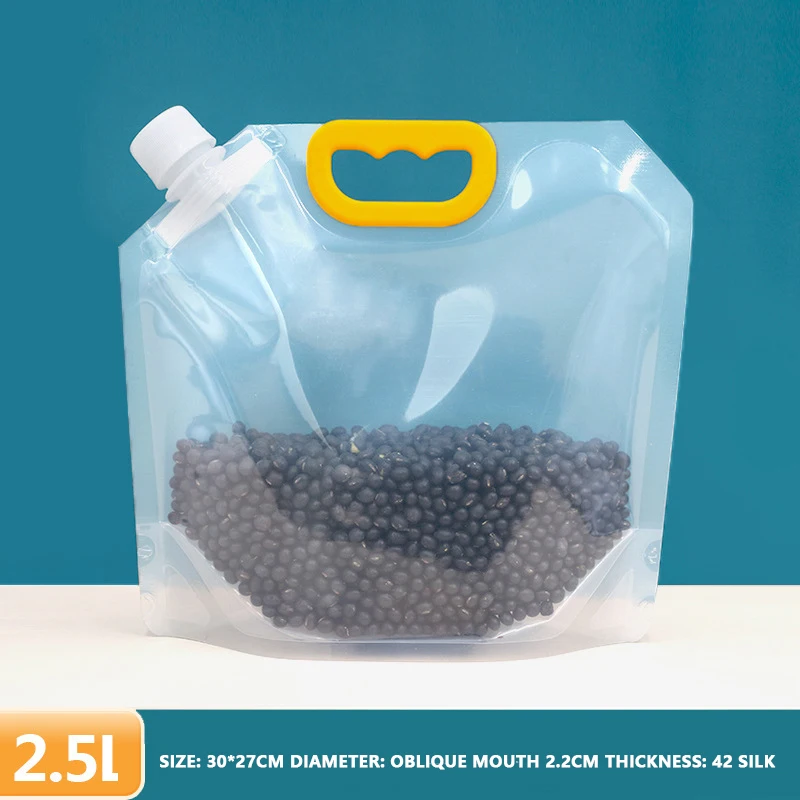 Household Fresh-keeping Nozzle Bag 10 Catties Sub-packaging Bag Rice Portable Sealed Bag Kitchen Accessories Storage Bag
Household Fresh-keeping Nozzle Bag 10 Catties Sub-packaging Bag Rice Portable Sealed Bag Kitchen Accessories Storage Bag