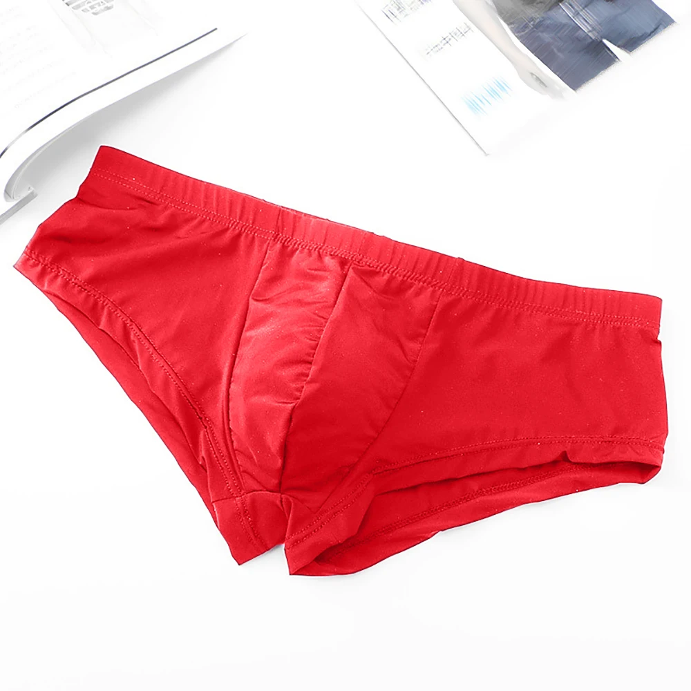 Men's Ice Silk Briefs Man Breathable Underwear Low Waist Underpants Man Sexy Boxer Briefs Comfortable Soft Panties
Men's Ice Silk Briefs Man Breathable Underwear Low Waist Underpants Man Sexy Boxer Briefs Comfortable Soft Panties