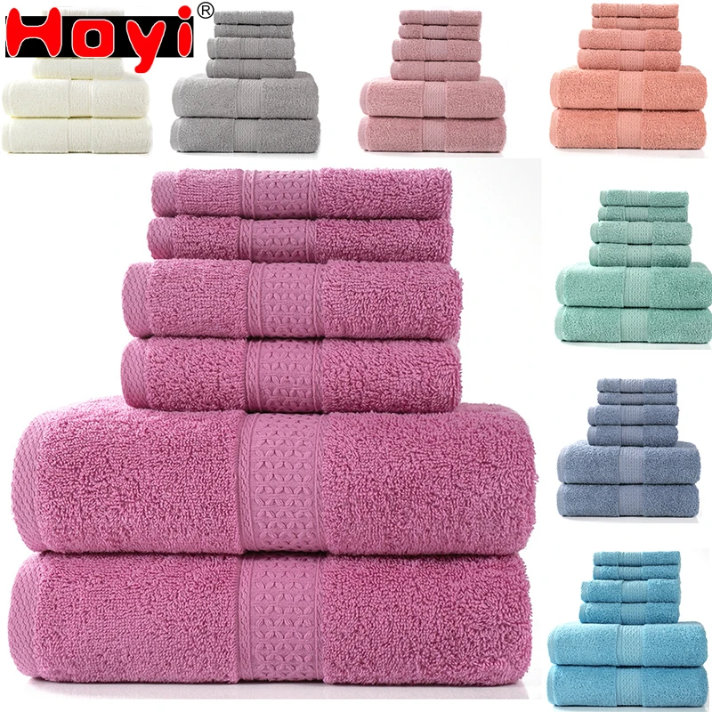 Luxury Bath Towel Set,2 Large Bath Towels,2 Hand Towels,2 Washcloths. Cotton Highly Absorbent Bathroom Towels (Pack of 6)
Luxury Bath Towel Set,2 Large Bath Towels,2 Hand Towels,2 Washcloths. Cotton Highly Absorbent Bathroom Towels (Pack of 6)